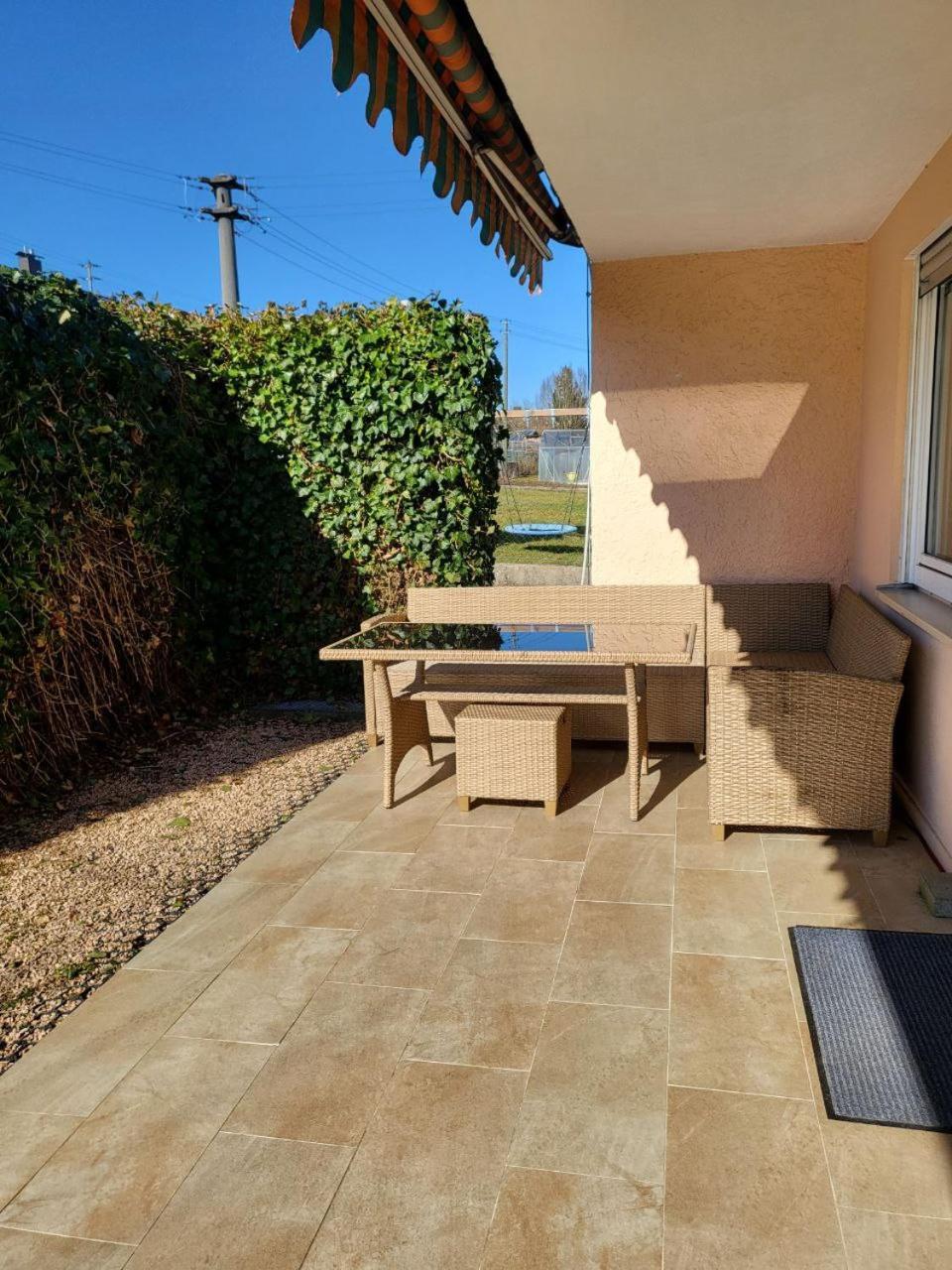 Ferienwohnung Naehe Legoland Mit Grossem Garten Und Terrasse Sontheim an der Brenz Exterior photo