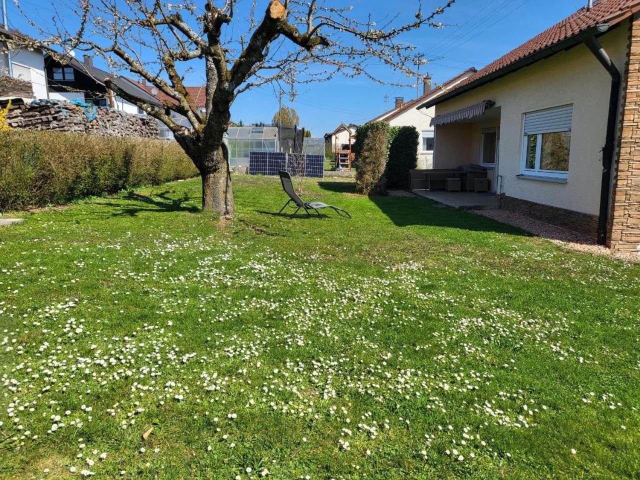 Ferienwohnung Naehe Legoland Mit Grossem Garten Und Terrasse Sontheim an der Brenz Exterior photo